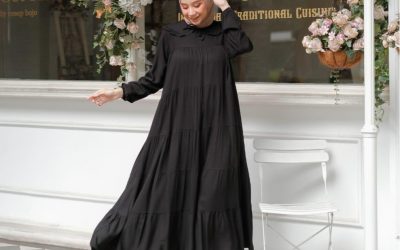 5 Inspirasi Hijab Dress Casual Yang Elegan Dan Simple