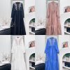 SARI FASHION-Ralin Midi Dress Linen BKK